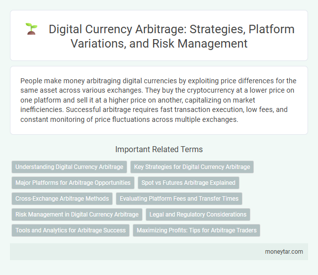 Digital Currency Arbitrage: Strategies, Platform Variations, and Risk Management