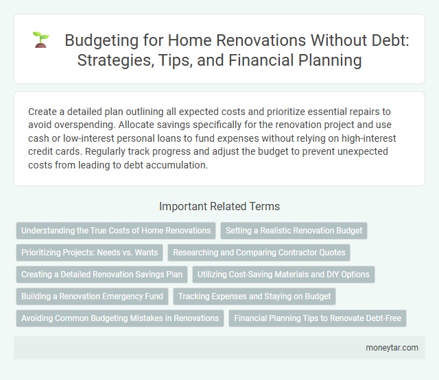 Budgeting for Home Renovations Without Debt: Strategies, Tips, and Financial Planning