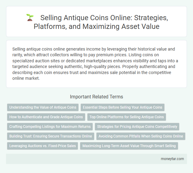 Selling Antique Coins Online: Strategies, Platforms, and Maximizing Asset Value
