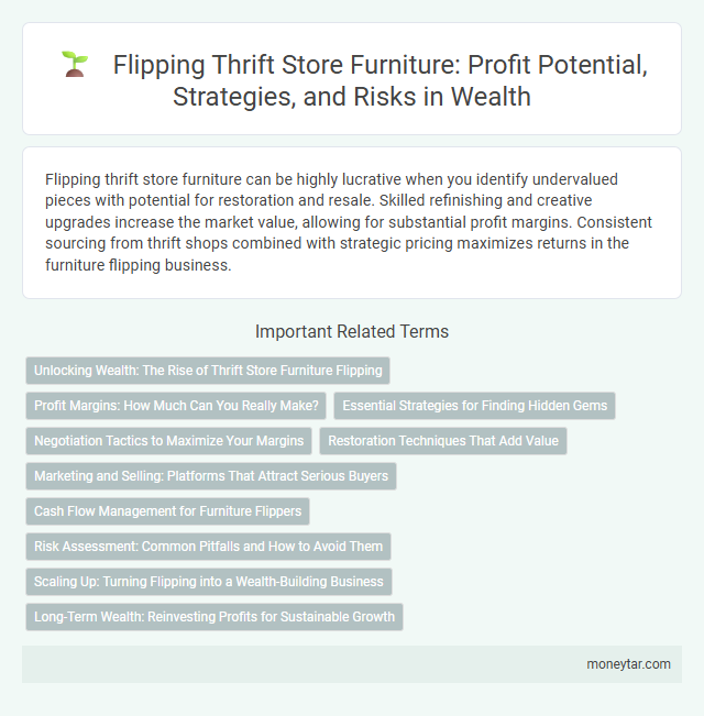 Flipping Thrift Store Furniture: Profit Potential, Strategies, and Risks in Wealth