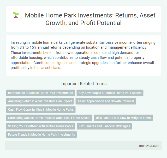 Mobile Home Park Investments: Returns, Asset Growth, and Profit Potential