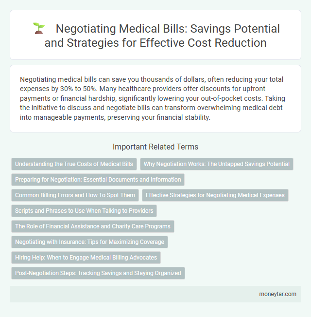 Negotiating Medical Bills: Savings Potential and Strategies for Effective Cost Reduction