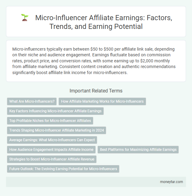 Micro-Influencer Affiliate Earnings: Factors, Trends, and Earning Potential