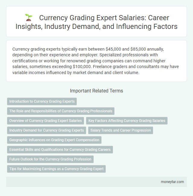 Currency Grading Expert Salaries: Career Insights, Industry Demand, and Influencing Factors