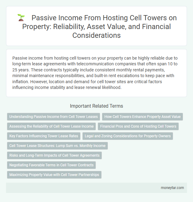Passive Income From Hosting Cell Towers on Property: Reliability, Asset Value, and Financial Considerations