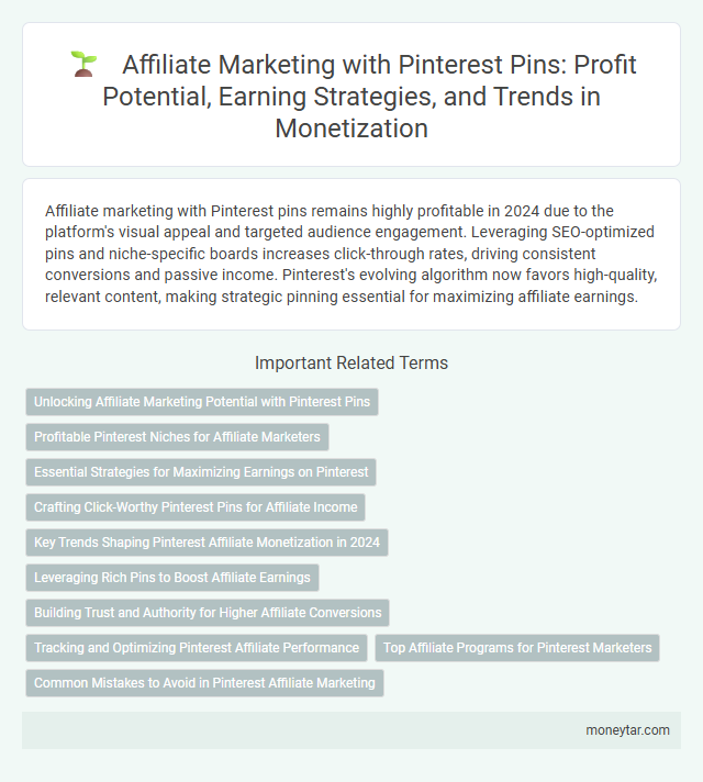 Affiliate Marketing with Pinterest Pins: Profit Potential, Earning Strategies, and Trends in Monetization