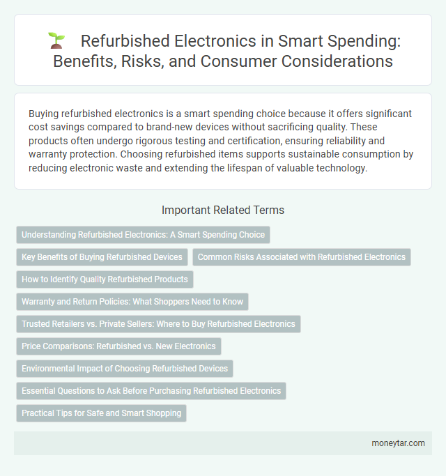 Refurbished Electronics in Smart Spending: Benefits, Risks, and Consumer Considerations