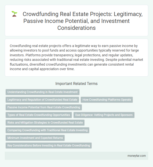 Crowdfunding Real Estate Projects: Legitimacy, Passive Income Potential, and Investment Considerations