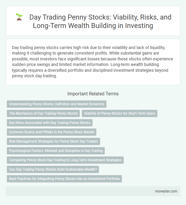 Day Trading Penny Stocks: Viability, Risks, and Long-Term Wealth Building in Investing