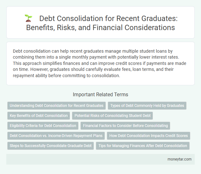 Debt Consolidation for Recent Graduates: Benefits, Risks, and Financial Considerations