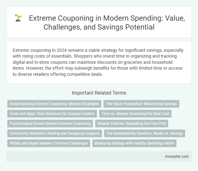 Extreme Couponing in Modern Spending: Value, Challenges, and Savings Potential