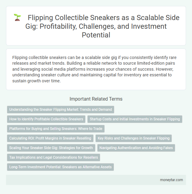 Flipping Collectible Sneakers as a Scalable Side Gig: Profitability, Challenges, and Investment Potential