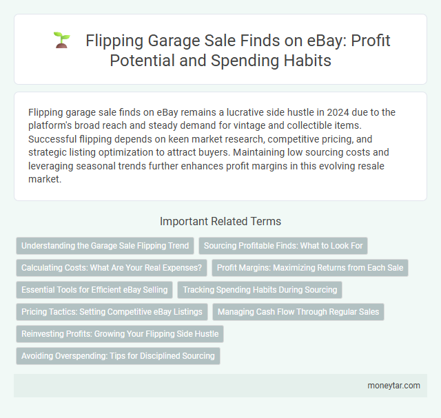 Flipping Garage Sale Finds on eBay: Profit Potential and Spending Habits