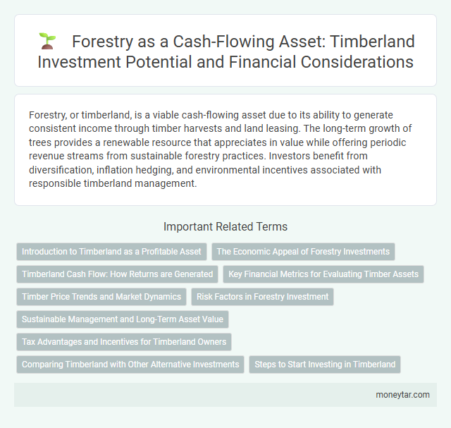 Forestry as a Cash-Flowing Asset: Timberland Investment Potential and Financial Considerations