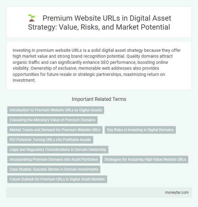Premium Website URLs in Digital Asset Strategy: Value, Risks, and Market Potential