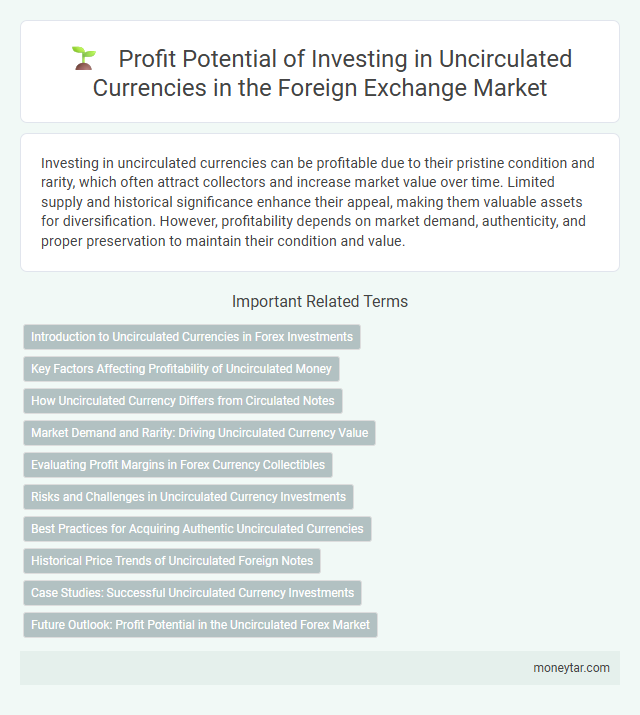 Profit Potential of Investing in Uncirculated Currencies in the Foreign Exchange Market