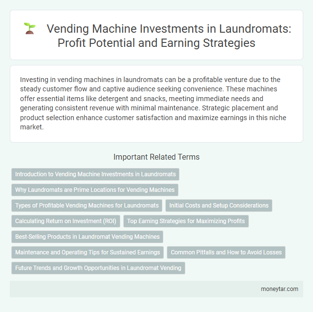 Vending Machine Investments in Laundromats: Profit Potential and Earning Strategies