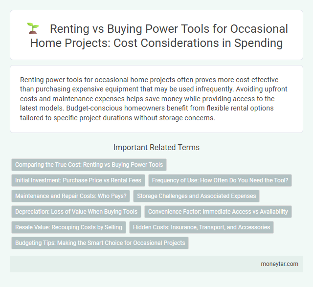 Renting vs Buying Power Tools for Occasional Home Projects: Cost Considerations in Spending