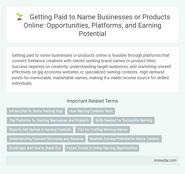 Getting Paid to Name Businesses or Products Online: Opportunities, Platforms, and Earning Potential