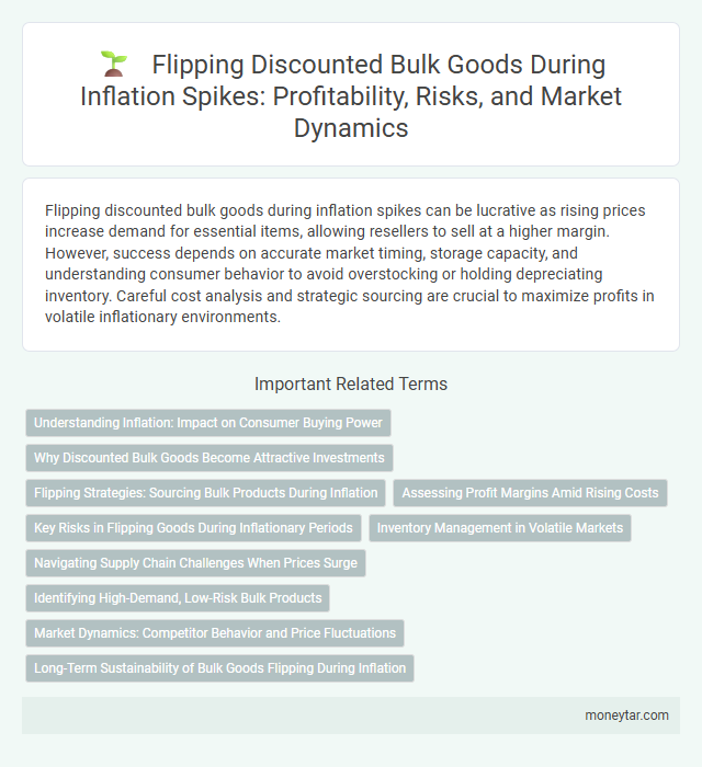 Flipping Discounted Bulk Goods During Inflation Spikes: Profitability, Risks, and Market Dynamics