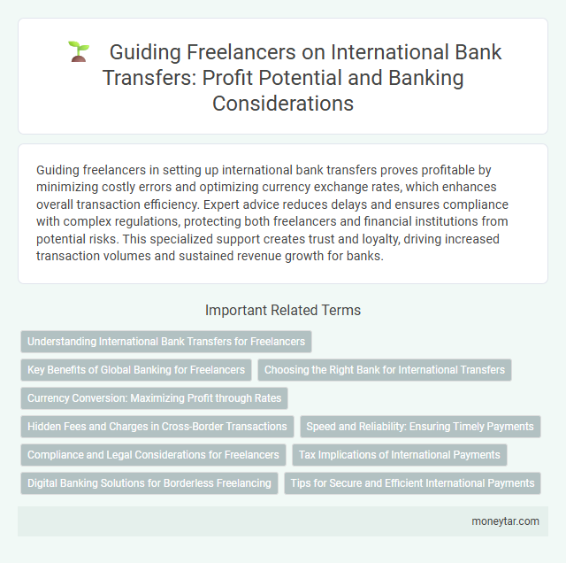 Guiding Freelancers on International Bank Transfers: Profit Potential and Banking Considerations