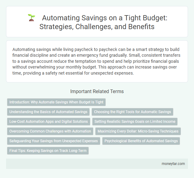 Automating Savings on a Tight Budget: Strategies, Challenges, and Benefits