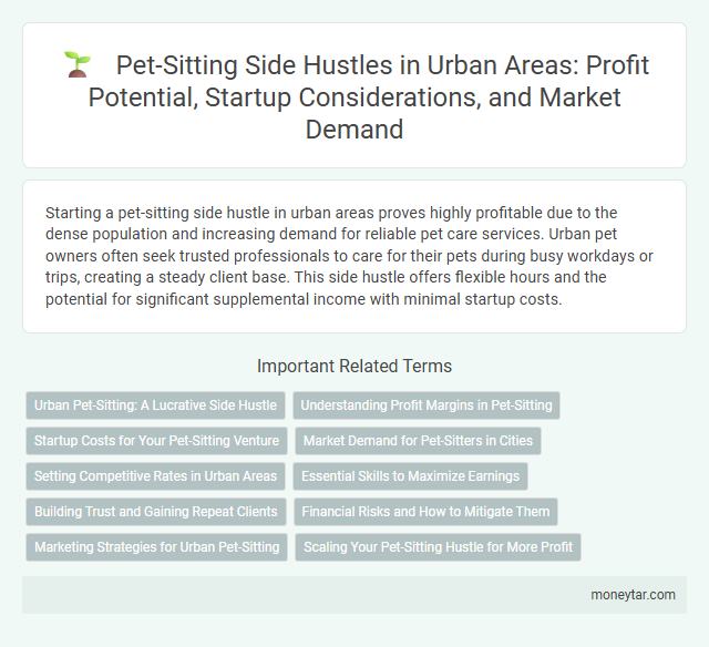 Pet-Sitting Side Hustles in Urban Areas: Profit Potential, Startup Considerations, and Market Demand