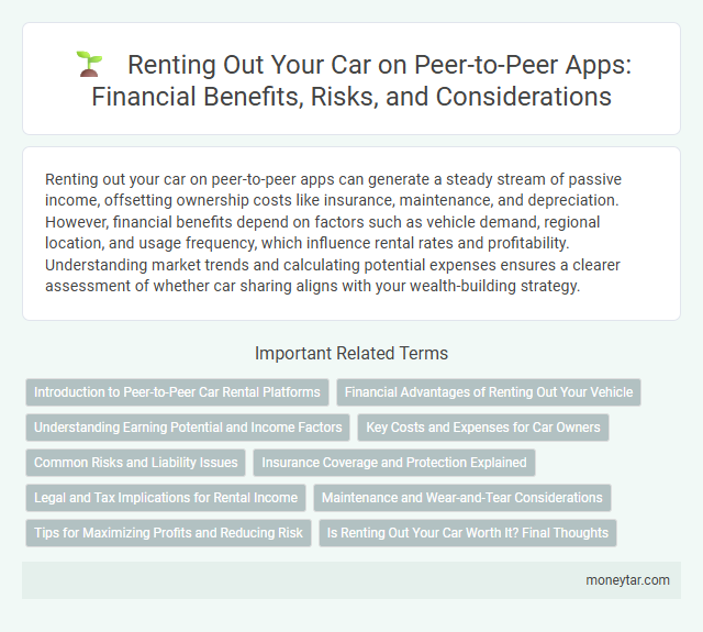 Renting Out Your Car on Peer-to-Peer Apps: Financial Benefits, Risks, and Considerations