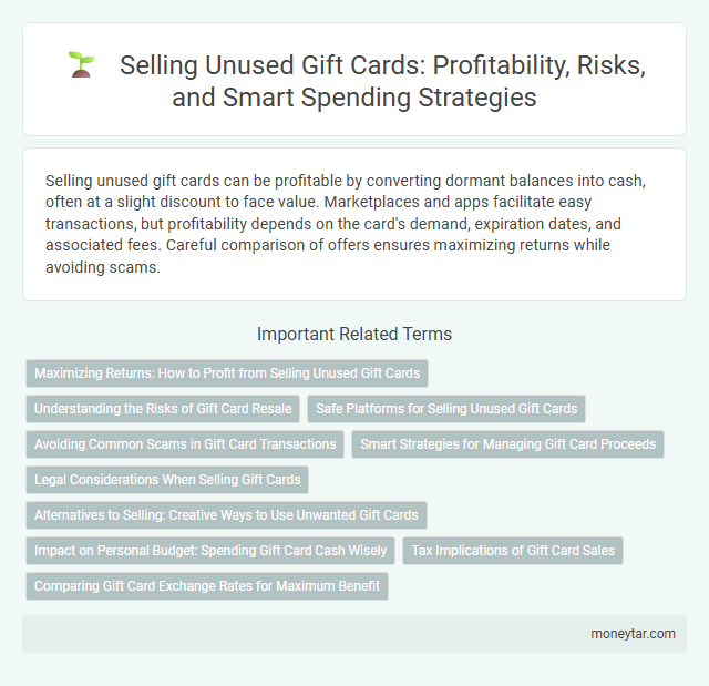 Selling Unused Gift Cards: Profitability, Risks, and Smart Spending Strategies