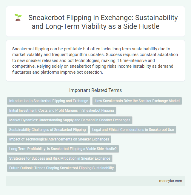 Sneakerbot Flipping in Exchange: Sustainability and Long-Term Viability as a Side Hustle