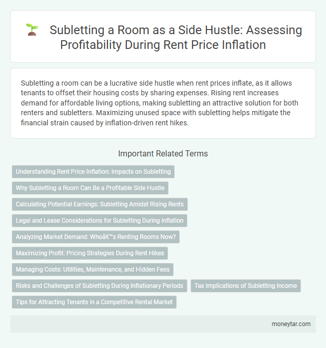 Subletting a Room as a Side Hustle: Assessing Profitability During Rent Price Inflation