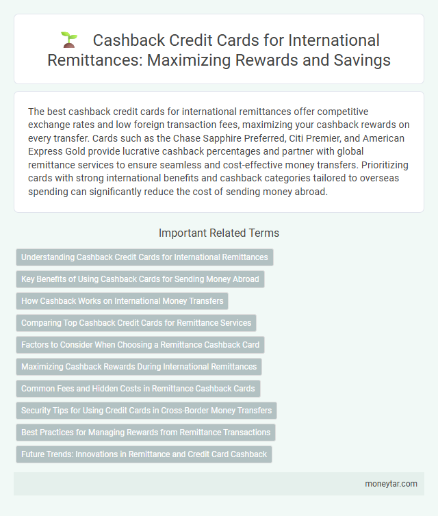 Cashback Credit Cards for International Remittances: Maximizing Rewards and Savings