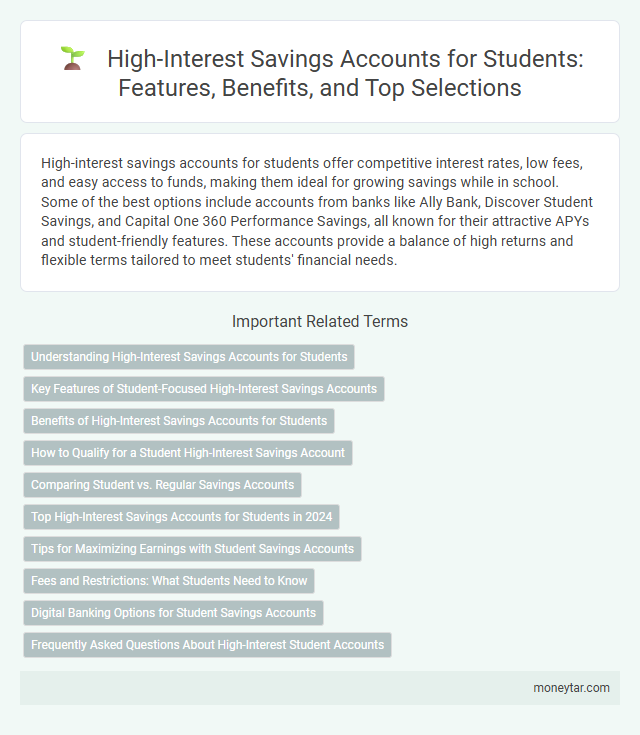 High-Interest Savings Accounts for Students: Features, Benefits, and Top Selections