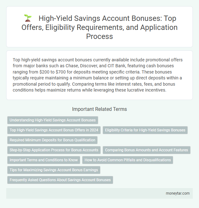 High-Yield Savings Account Bonuses: Top Offers, Eligibility Requirements, and Application Process