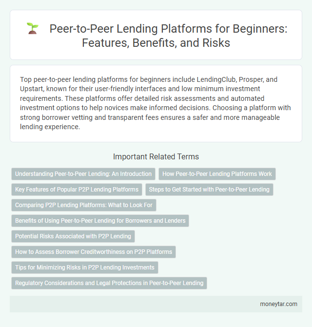 Peer-to-Peer Lending Platforms for Beginners: Features, Benefits, and Risks