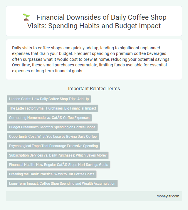 Financial Downsides of Daily Coffee Shop Visits: Spending Habits and Budget Impact
