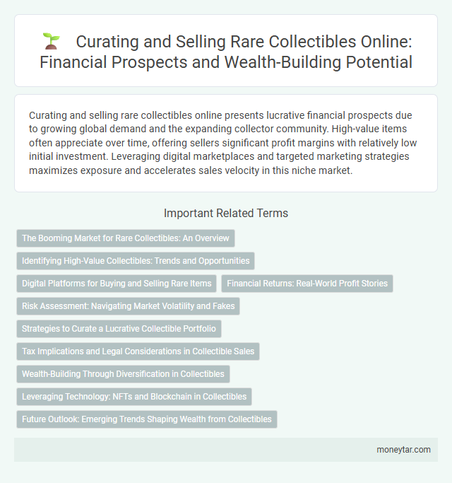Curating and Selling Rare Collectibles Online: Financial Prospects and Wealth-Building Potential