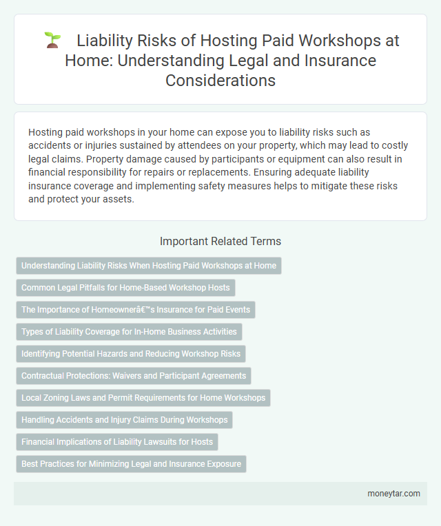 Liability Risks of Hosting Paid Workshops at Home: Understanding Legal and Insurance Considerations
