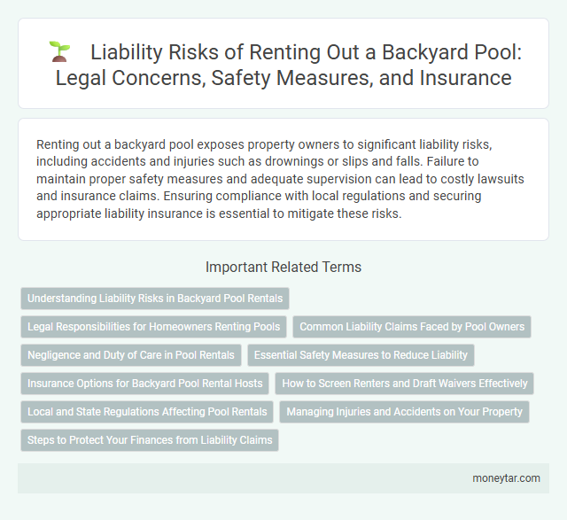 Liability Risks of Renting Out a Backyard Pool: Legal Concerns, Safety Measures, and Insurance