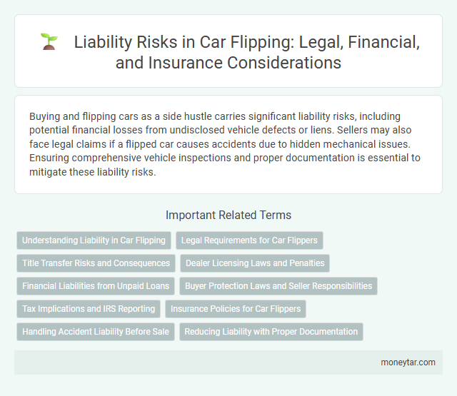 Liability Risks in Car Flipping: Legal, Financial, and Insurance Considerations