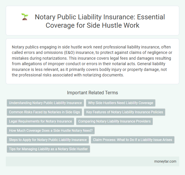 Notary Public Liability Insurance: Essential Coverage for Side Hustle Work