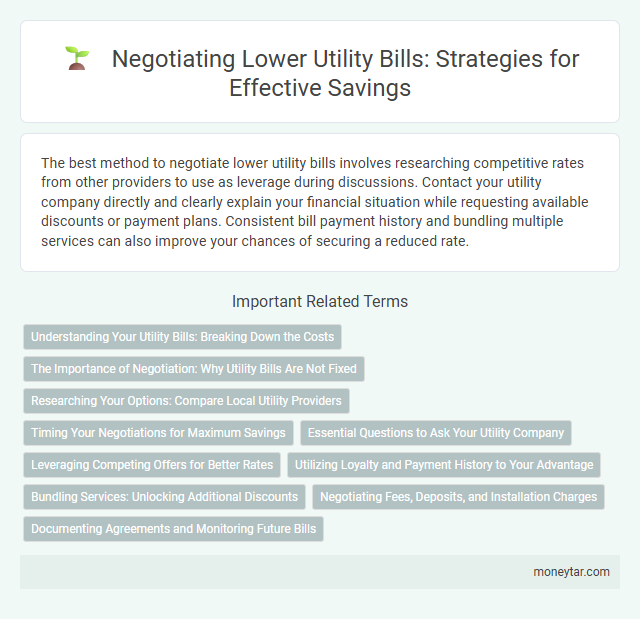 Negotiating Lower Utility Bills: Strategies for Effective Savings