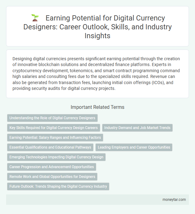 Earning Potential for Digital Currency Designers: Career Outlook, Skills, and Industry Insights