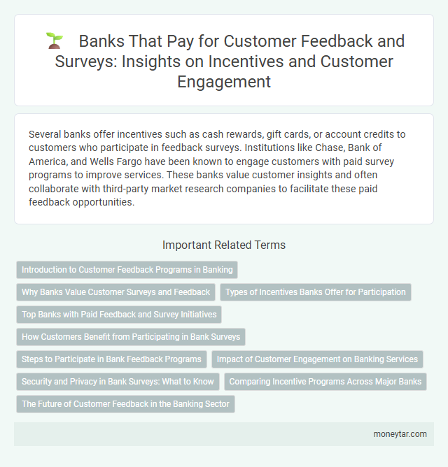 Banks That Pay for Customer Feedback and Surveys: Insights on Incentives and Customer Engagement
