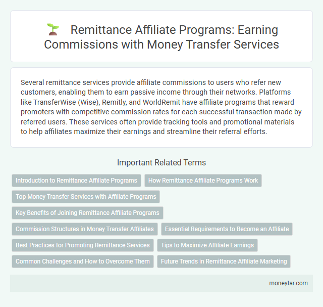 Remittance Affiliate Programs: Earning Commissions with Money Transfer Services