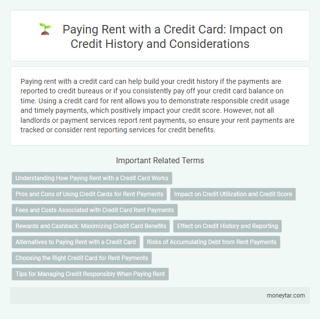 Paying Rent with a Credit Card: Impact on Credit History and Considerations