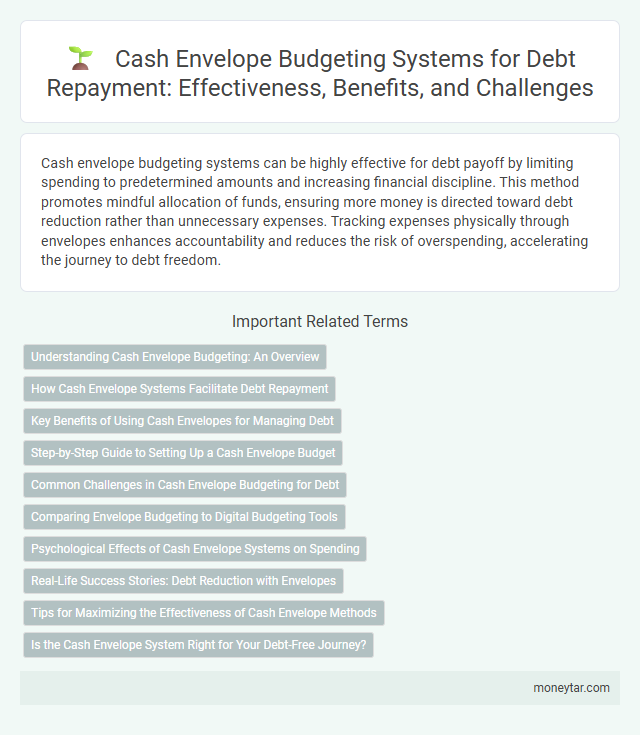 Cash Envelope Budgeting Systems for Debt Repayment: Effectiveness, Benefits, and Challenges