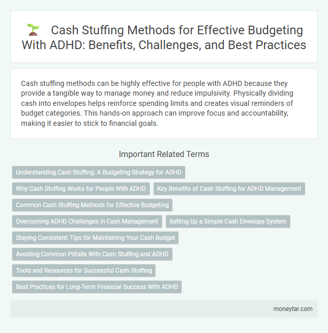Cash Stuffing Methods for Effective Budgeting With ADHD: Benefits, Challenges, and Best Practices