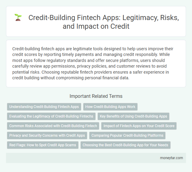 Credit-Building Fintech Apps: Legitimacy, Risks, and Impact on Credit