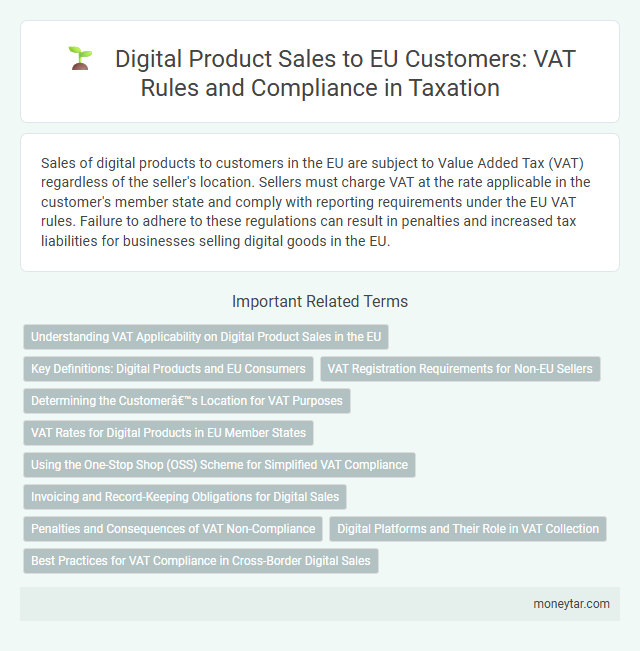 Digital Product Sales to EU Customers: VAT Rules and Compliance in Taxation
